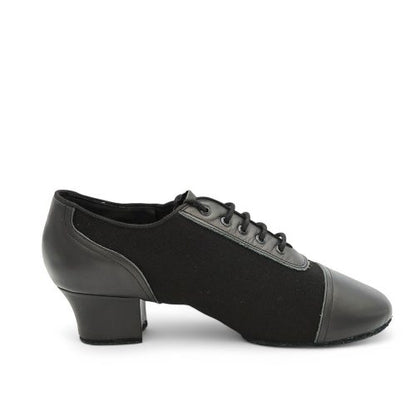 Pantofi de dans FINIAS Air Light Latin - Negru canvas\ piele