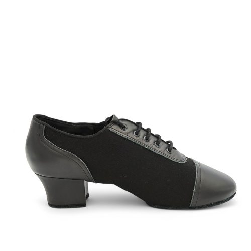 Pantofi de dans FINIAS Air Light Latin - Negru canvas\ piele