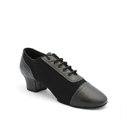 Pantofi de dans FINIAS Air Light Latin - Negru canvas\ piele